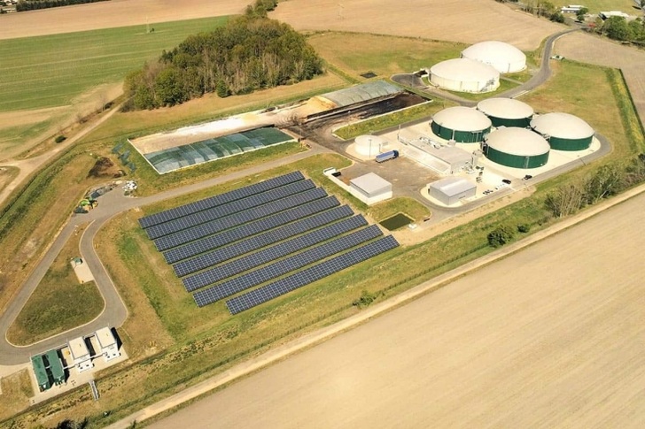 <p>Biogas meets solar energy</p> - © Thomas Vöhringer