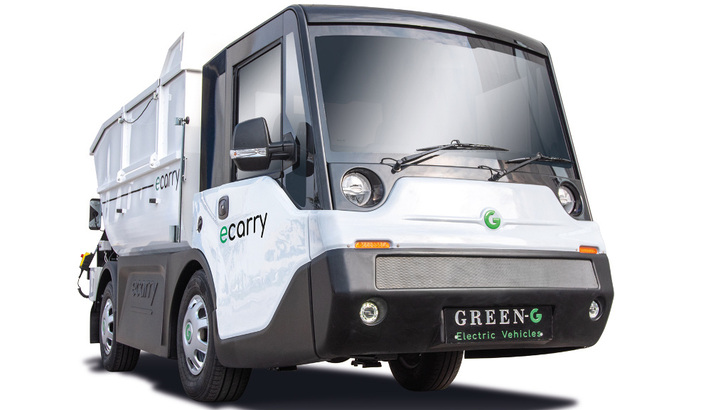 small electric delivery truck