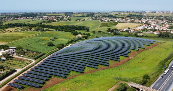 PV-plant realised by CCE Italia in Italy, in the Latium region. - © CCE Italia
