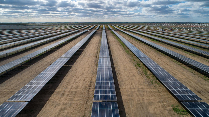 Limondale Solar Farm in Australia, where a utiliy-scale battery system will be added. - © RWE Renewables Australia
