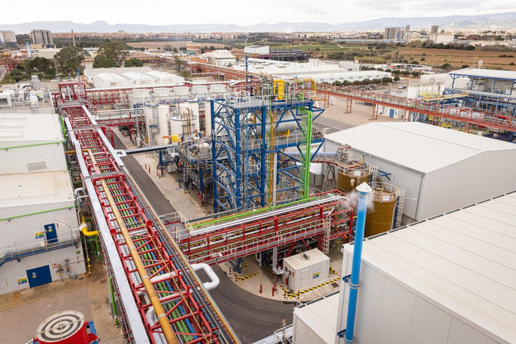 Aerial view of Covestro's chlorine plant in Tarragona. - © David Oliete Casanova