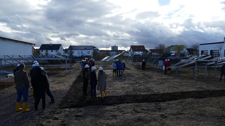 The new demonstration site of First Solar in Rüsselsheim was inaugurated this week. - © First Solar
