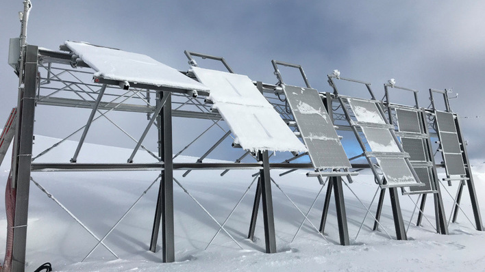© ZHAW Wädenswil Unsurprisingly, the steeper the angle of the modules, the less influence snowfall has on the yield. However, the details of the measurements are exciting for future planning.