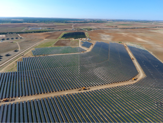 © BayWa r.e. Solar park in Spain. The country plays a central role for the European energy transition.