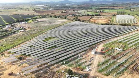 © CEE Montalto di Castro solar plant of CEE north of Rom.