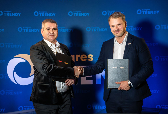 © Keno Adrian Kocan (left), General Manager for Eastern Europe at LONGi, and Wojciech Babski, Vice President at KENO.