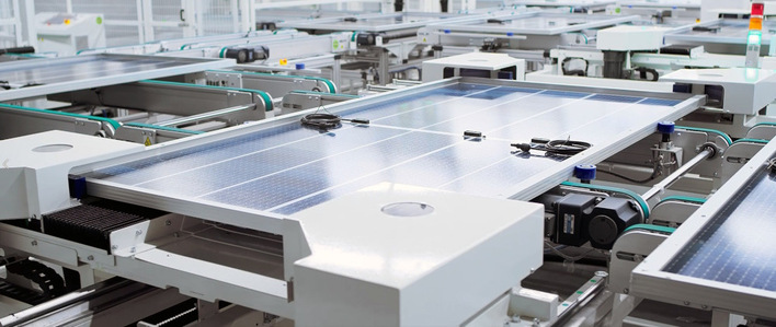 © Trinasolar In Yiwu (China) Trinasolar manufactures its Vertex solar modules.