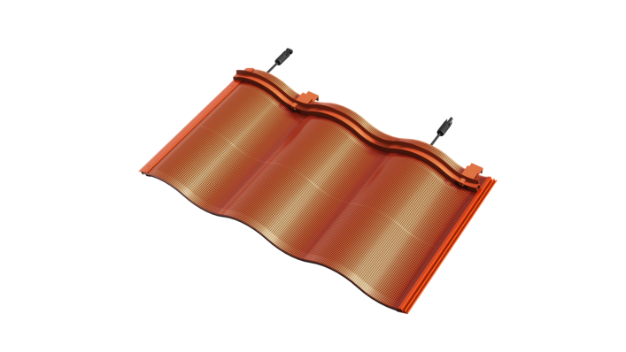 © Jackery Easy installation wiht only two screws per tile: the XBC solar roof tile.