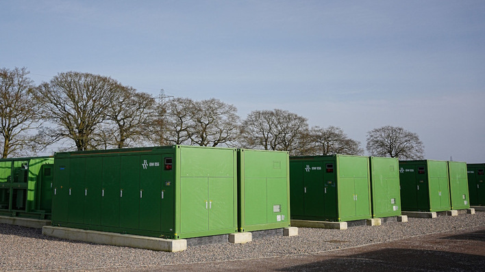 © Sungrow Green machines – the PowerTitan 2.0 storage systems in Bramley/Hampshire (UK).