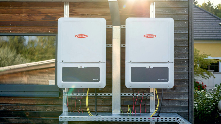 © Fronius International The Fronius Verto Plus is a powerful hybrid inverter that can also provide emergency power.