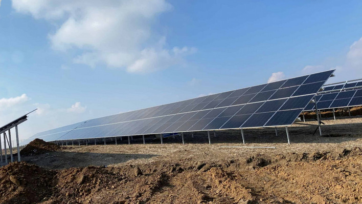 © Nomad Electric From the ground up: Nomad Electric will complete two 12 MW PV farms by the end of 2025.