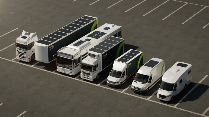 © Opes Solar Mobility Take your pick: panels for every kind of vehicle.